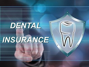 Dental insurance on electronic touch screen